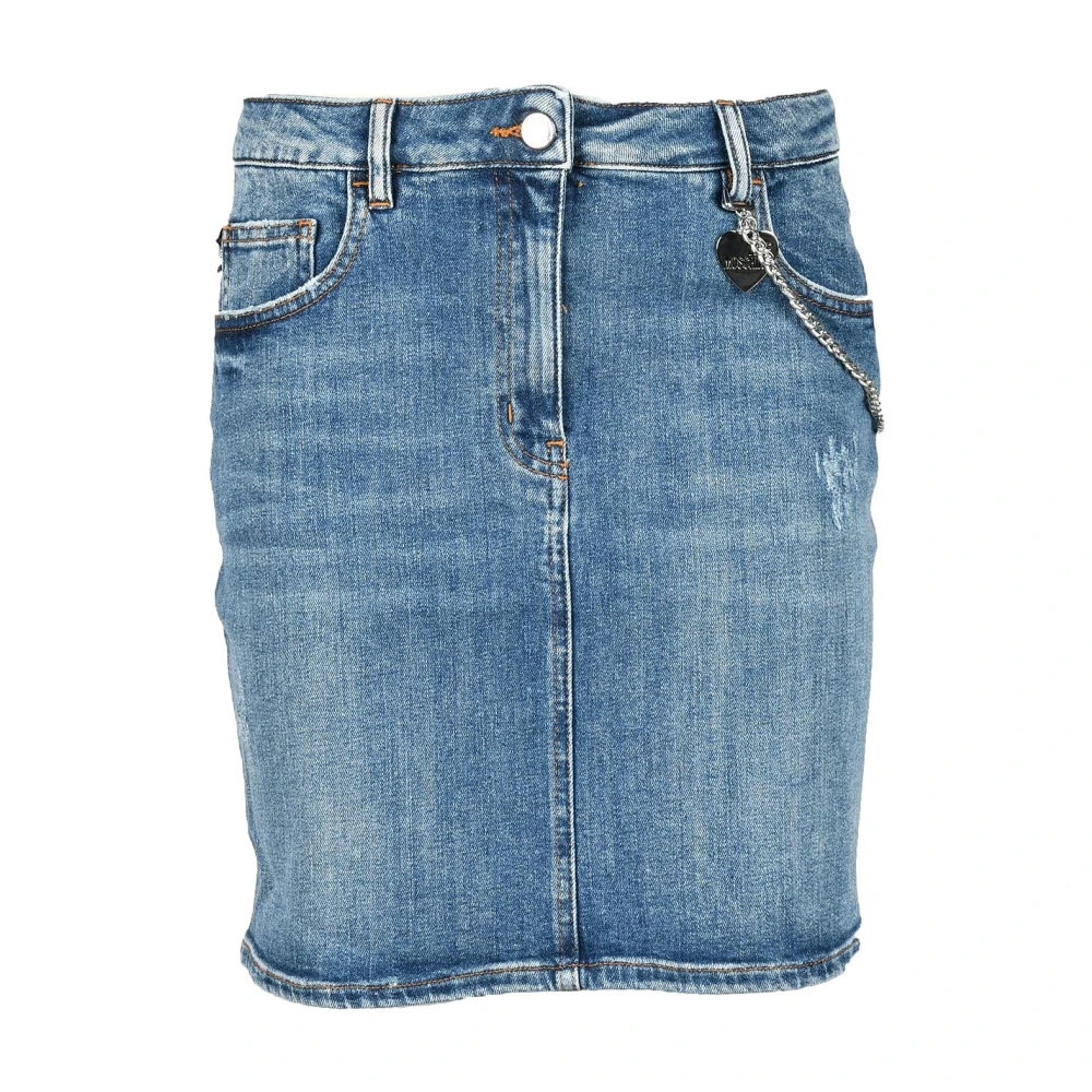 Love Moschino Mujer Azul Falda De La Colección