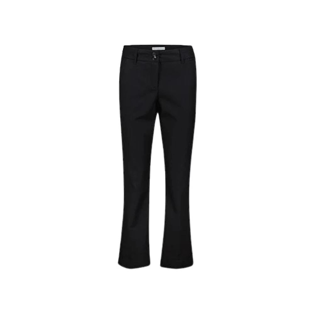 Red Button Slimme Bibette Katoenmix Broek Black Dames