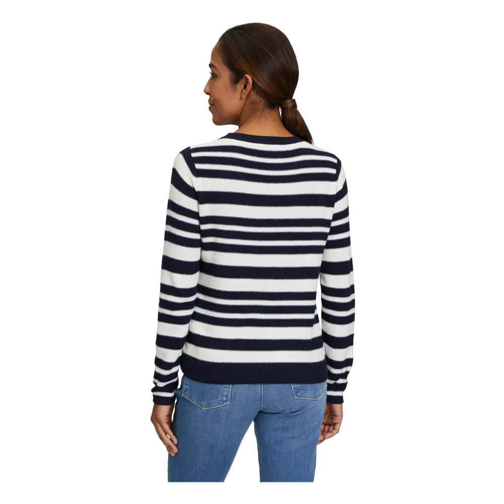 Betty Barclay Gestreepte Gebreide Trui Multicolor Dames