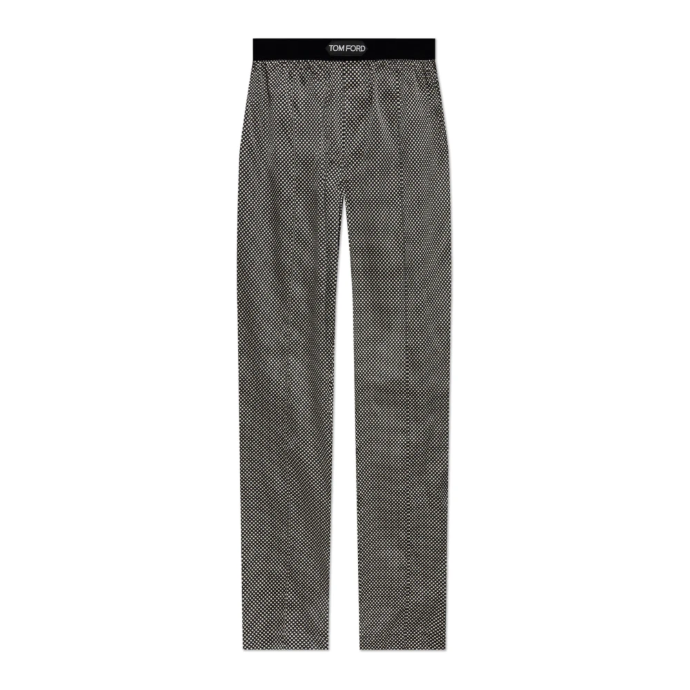 Tom Ford Mannelijk Zwart Nachtkleding Heren, Xl, Pyjamabroek