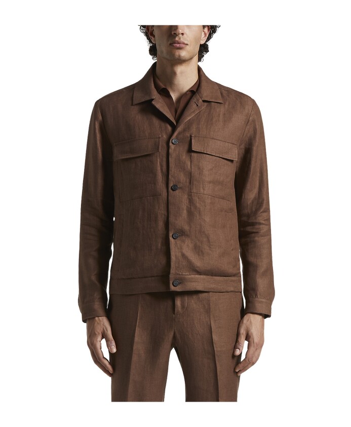surchemise-en-gabardine-de-lin-pur