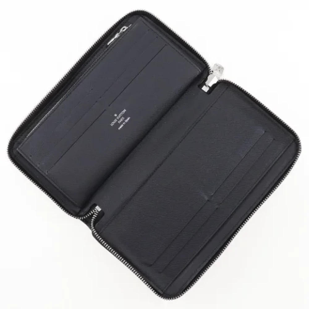 Louis Vuitton Vintage Pre-owned Leather wallets Black Heren