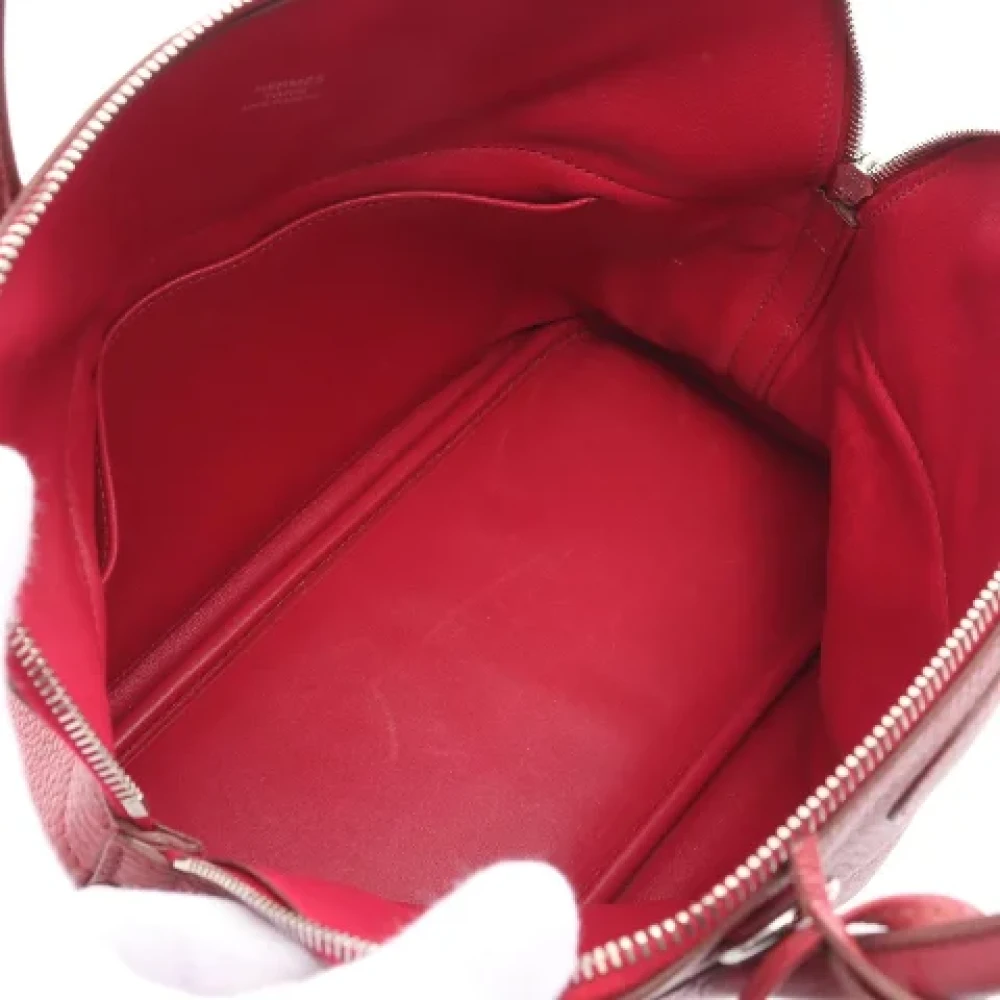 Hermès Vintage Pre-owned Leather handbags Pink Dames
