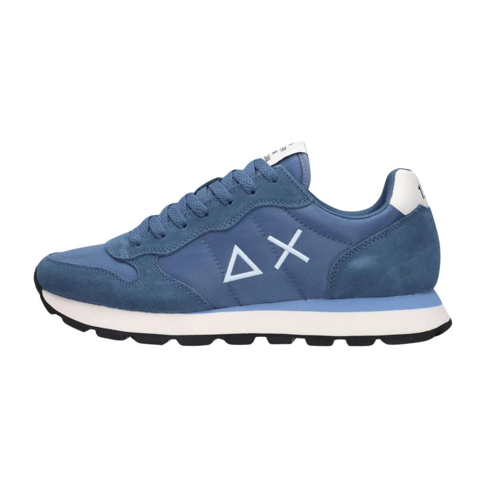 Sun68 Blue Sneakers, Male, 8 Uk, Tom Solid Trainers