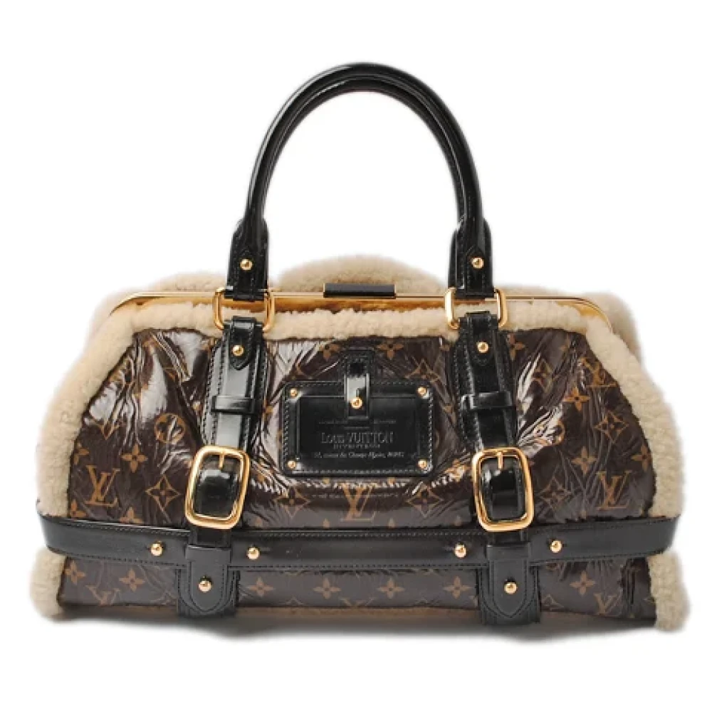 Louis Vuitton Vintage Pre-owned Leather louis-vuitton-bags Brown Dames