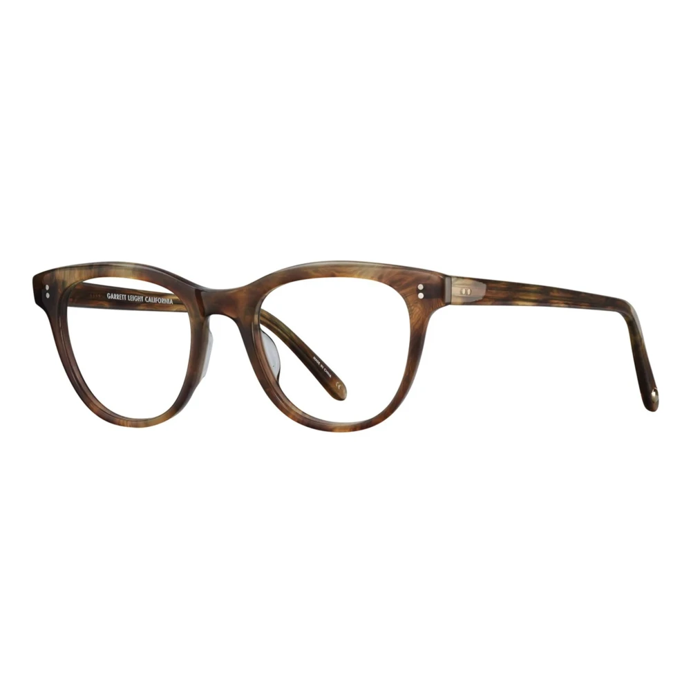 Garrett Leight Feather Tortoise Eyewear Frames Loyola Brown Unisex