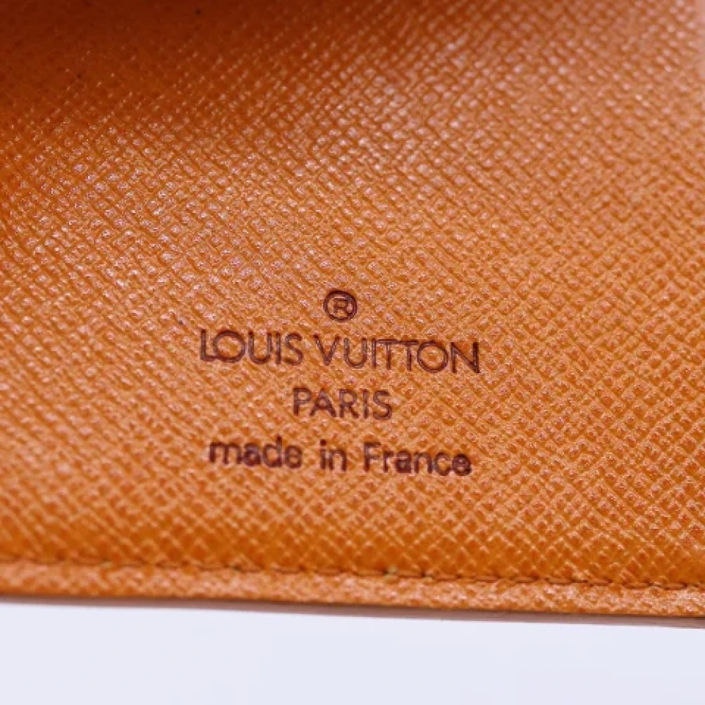 Louis Vuitton Vintage Pre-owned Leather home-office Orange Dames