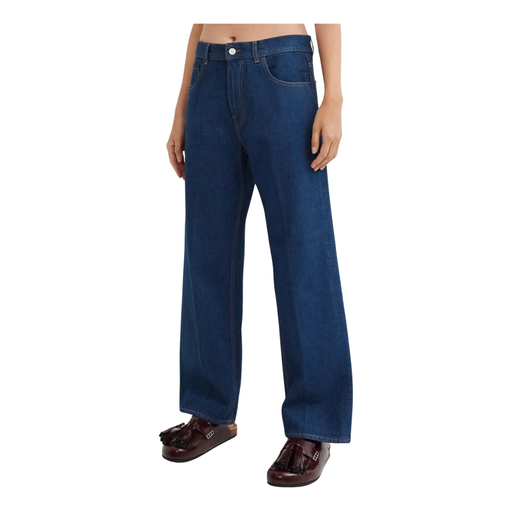 Haikure Women's Blue Straight Fit Jeans, W25, Bonnie Jeans