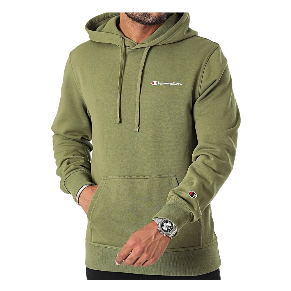 Champion Hoodie Green Heren