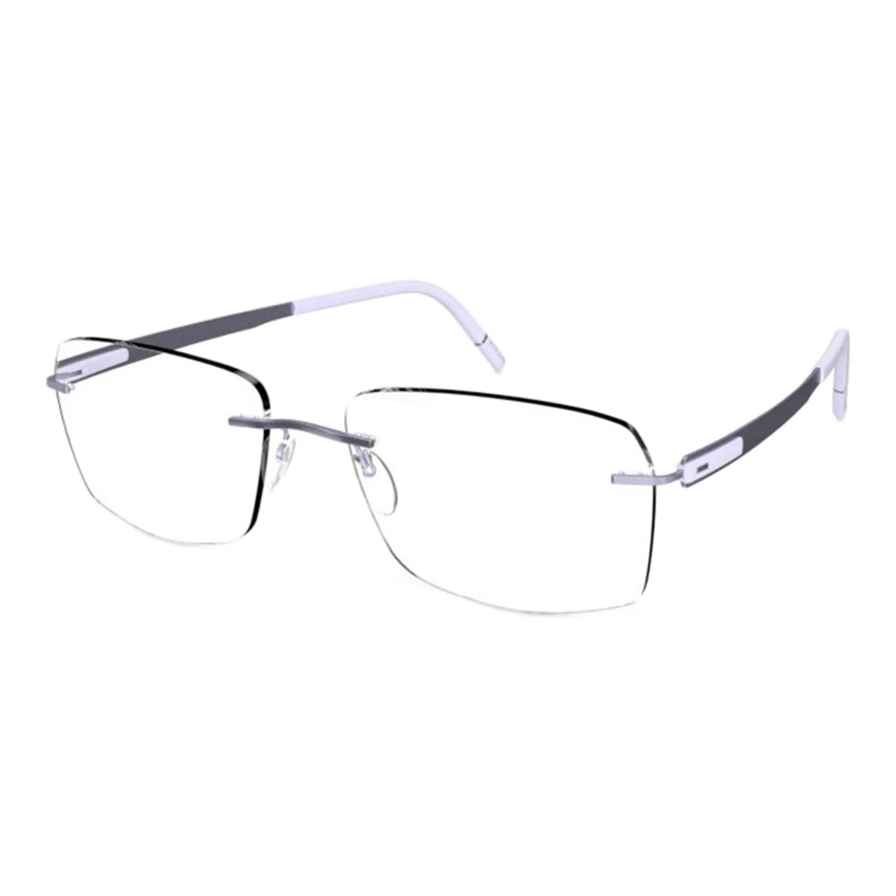 Silhouette Unisex Purple Eyewear Frames - Glasses - 55 Mm - Accessories