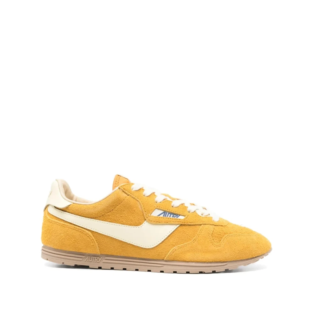 Autry Sneakers Heren Schoenen Geel