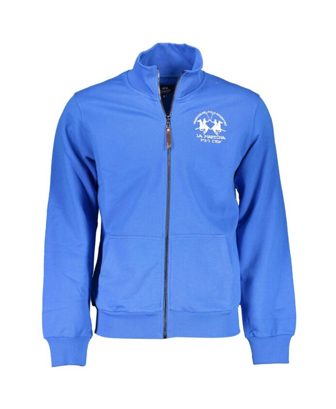 pull-homme-en-coton-bleu-manches-longues