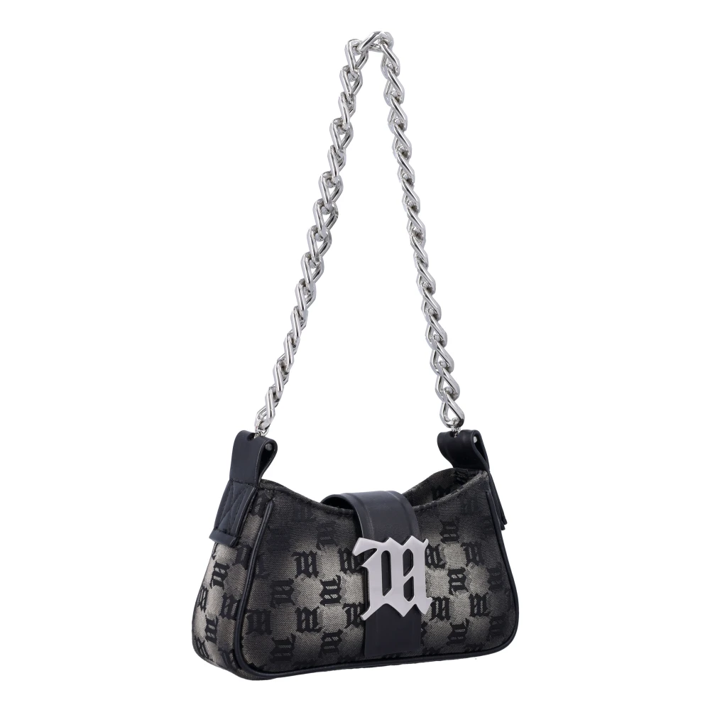 Misbhv Monogram Mini Schoudertas Black Dames