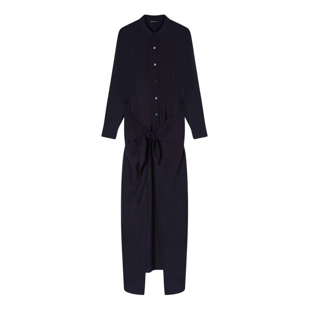 Emporio Armani Damen Schwarz Kleider, K, Xlgröße: