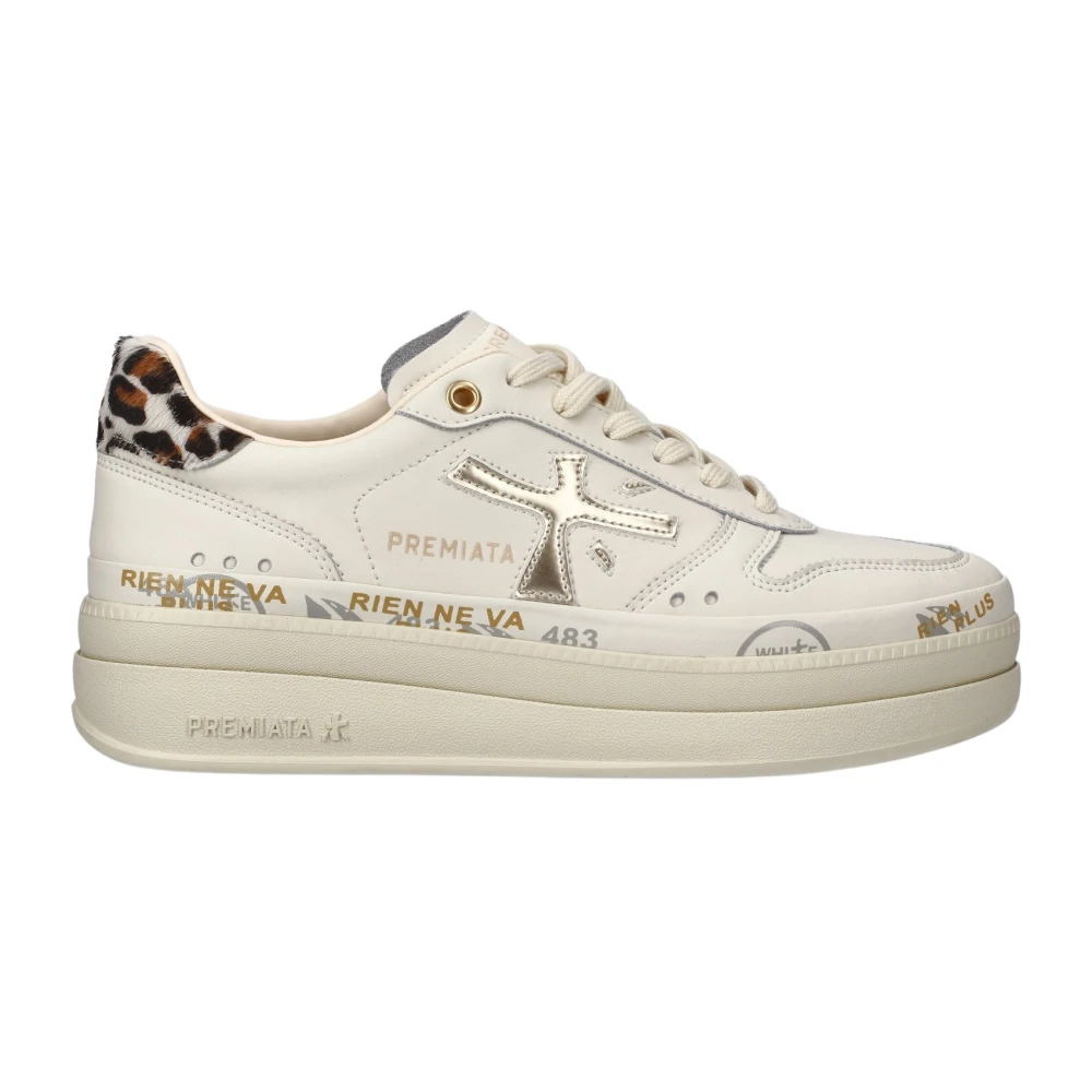 Premiata Micol 7441 Dames Schoenen Wit