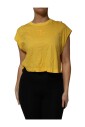 haut-jaune-sans-manches-en-coton