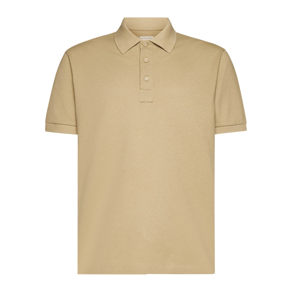 Bottega Veneta Stijlvolle T-shirts en Polos Beige Heren