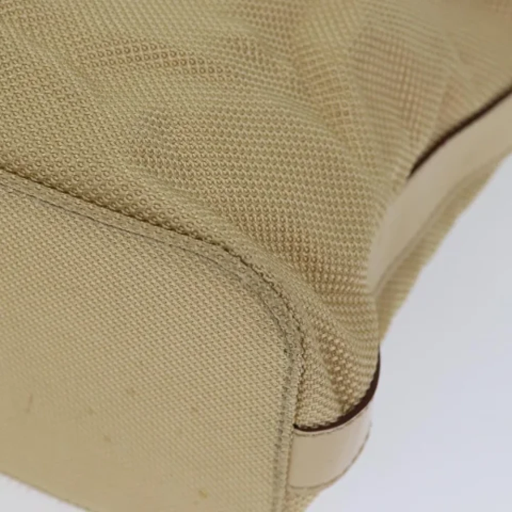Celine Vintage Pre-owned Canvas celine-bags Beige Dames