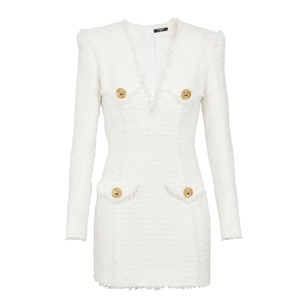Dresses > Day Dresses > Short Dresses - - Balmain - Modalova