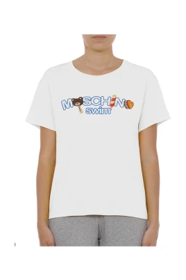 Gelato Logo Bomulls T-shirt för Bad