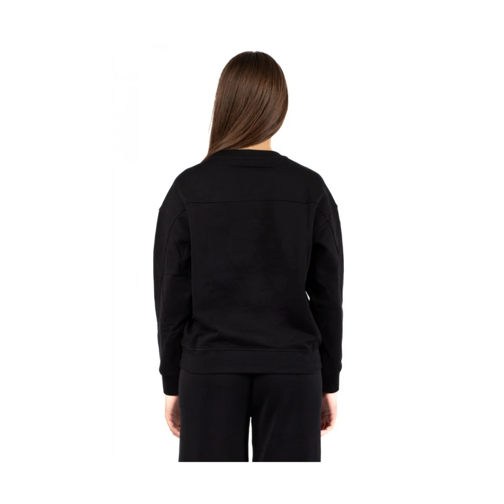 pinko Dames Sweatshirt in Roze Black Dames