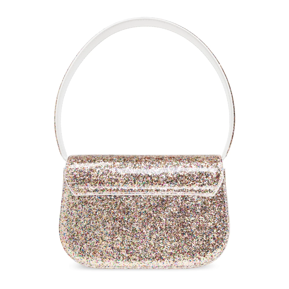 Diesel Glitter Schoudertas '1Dr' Yellow Dames