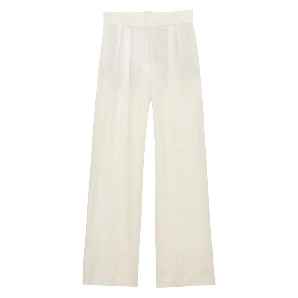 Ines De La Fressange Paris Marlene Pant White, Dam