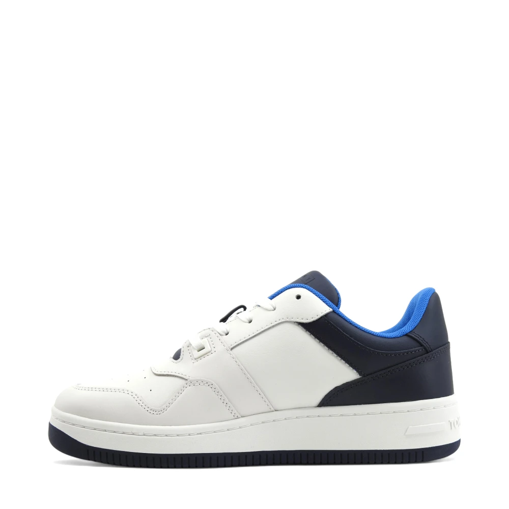Tommy Hilfiger TJM Basket Leather Heren Schoenen Veelkleurig Multicolor