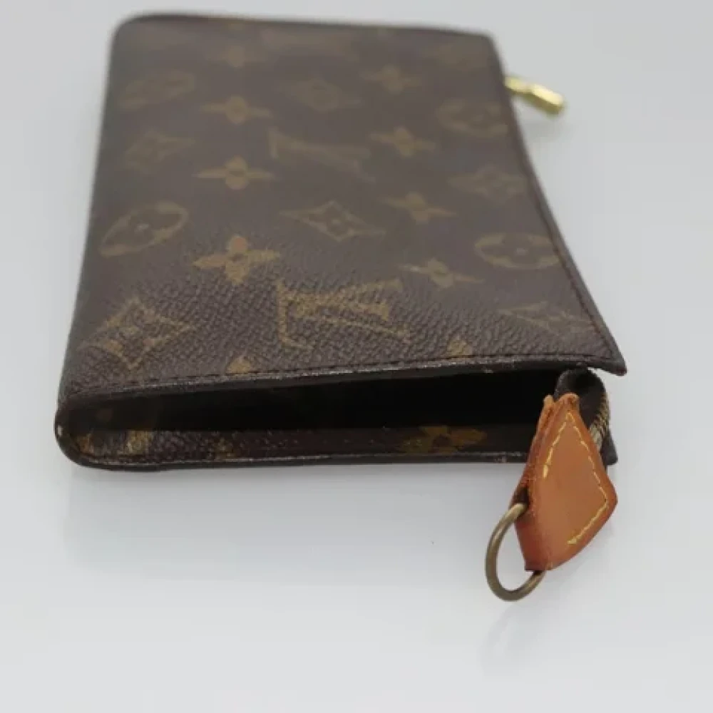 Louis Vuitton Vintage Pre-owned Canvas pouches Brown Dames