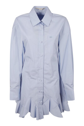 ruffled-shirt-dress
