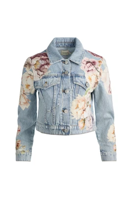 Chloe Embroidered Denim Jacket