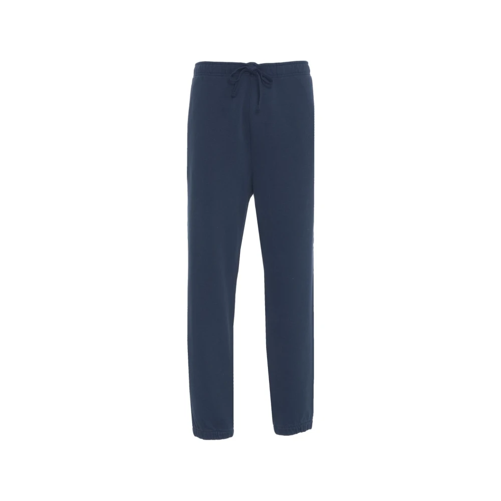 Polo Ralph Lauren Blauwe Joggers met Elastische Tailleband Blue Heren