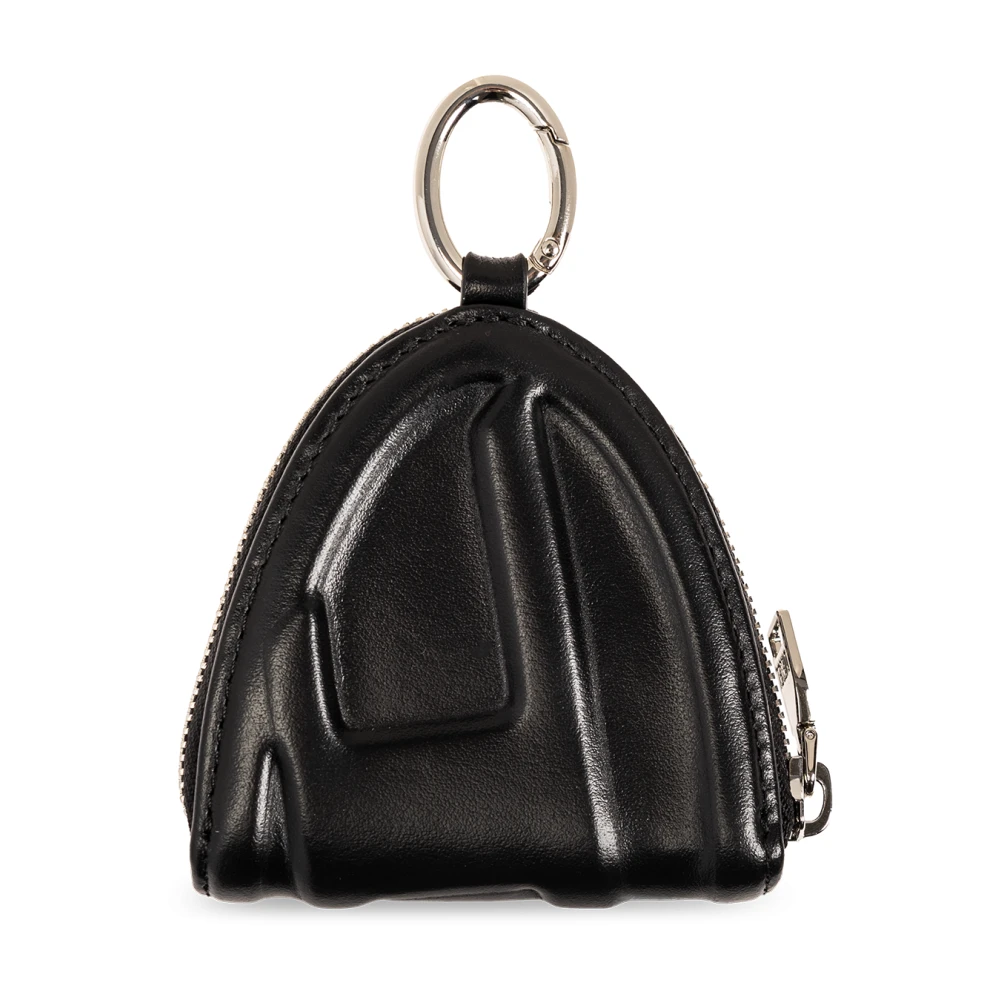 Diesel 1Dr-Fold muntportemonnee Black Dames