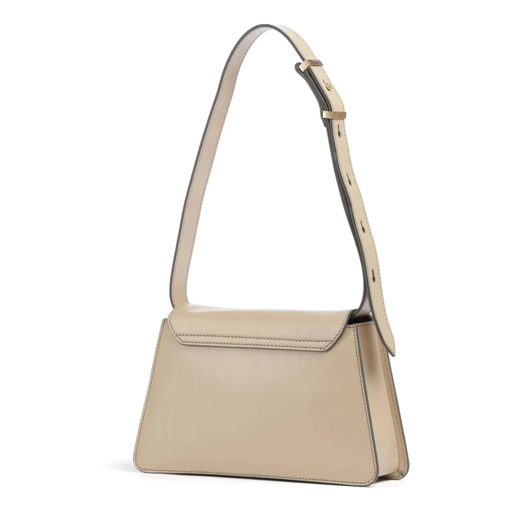 The Bridge Stijlvolle Crossbody Tas Beige Dames