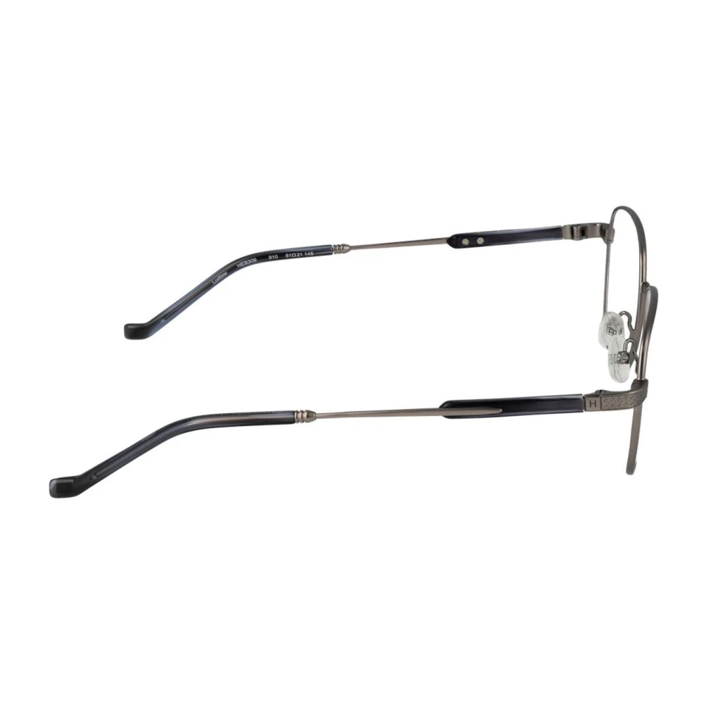 Hackett Heren Metalen Vierkante Blauwfilter Optische Monturen Gray Heren