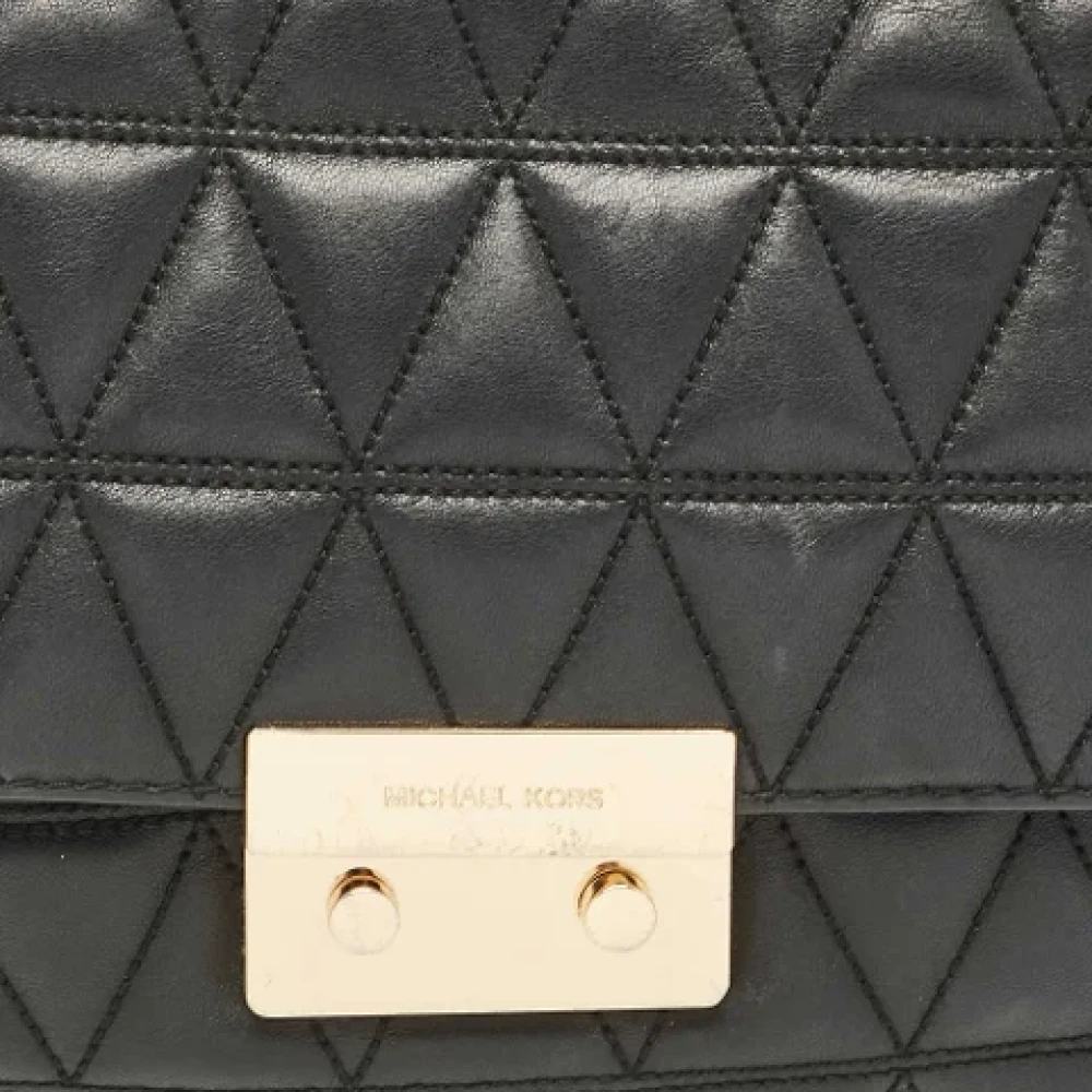 Michael Kors Pre-owned Leather shoulder-bags Black Dames