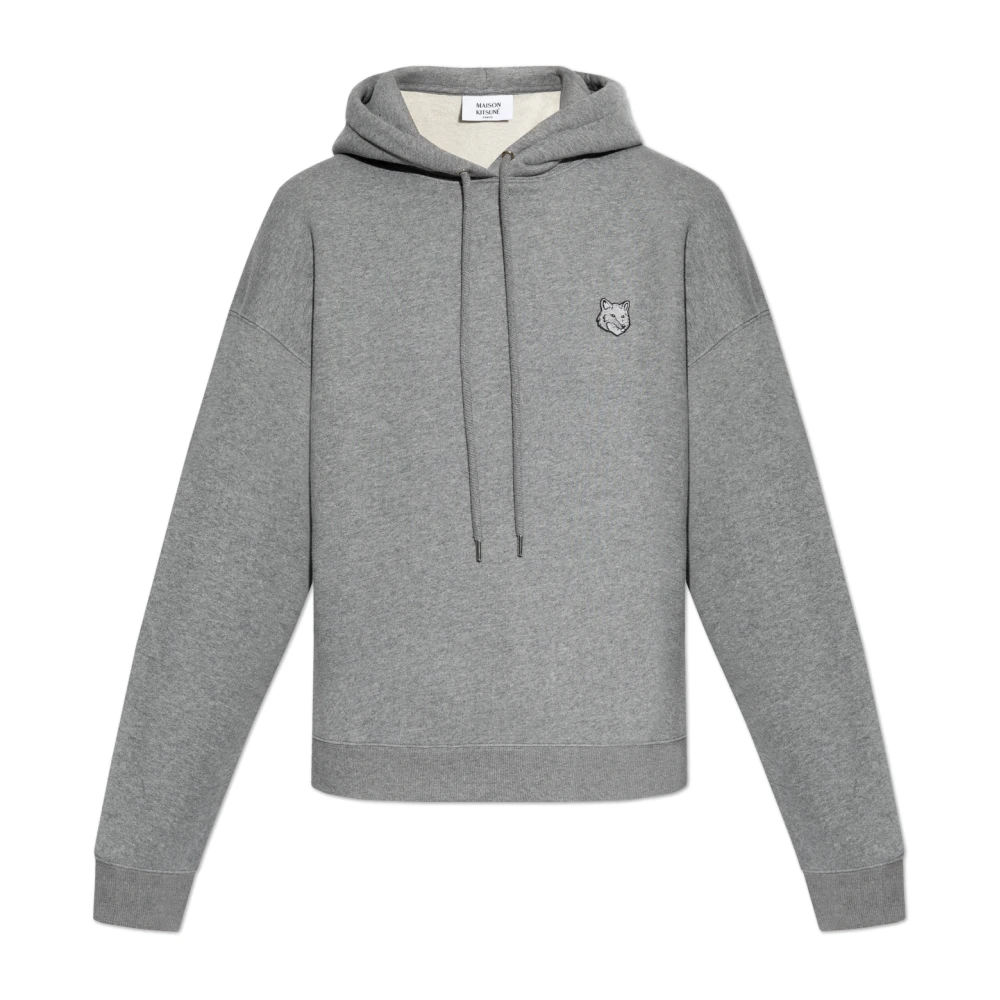 Maison Kitsuné Hoodie Gray Dames