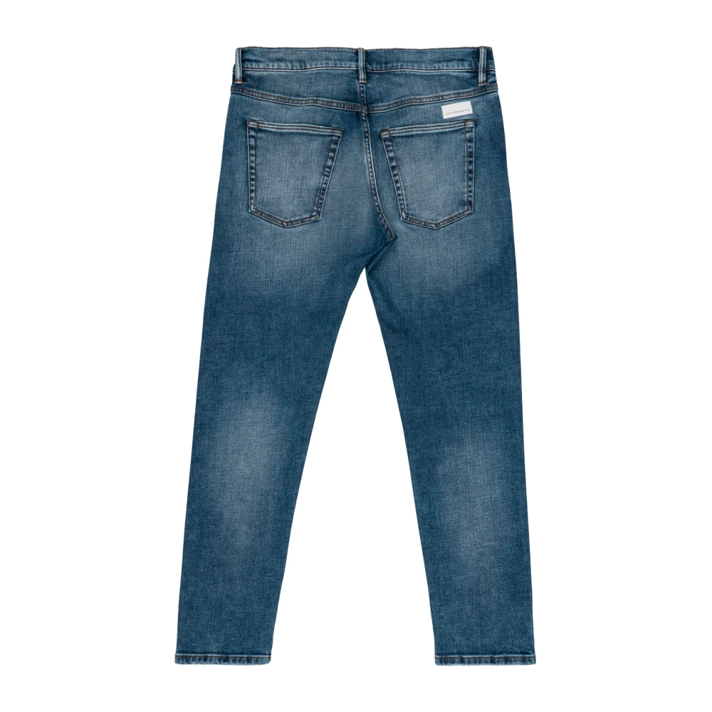 Nine In The Morning Authentieke denim straight leg jeans Blue Heren