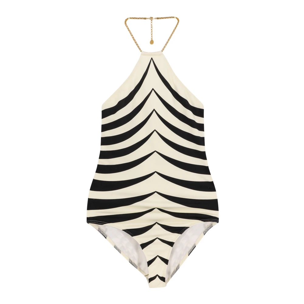 Tom Ford Badpak met Gouden Ketting Black Dames