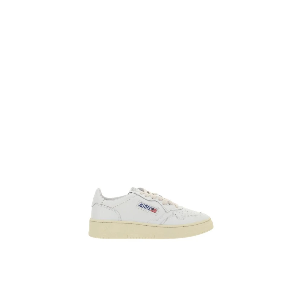 Autry White Sneakers, Female, 5 Uk, Medalist Low Sneaker
