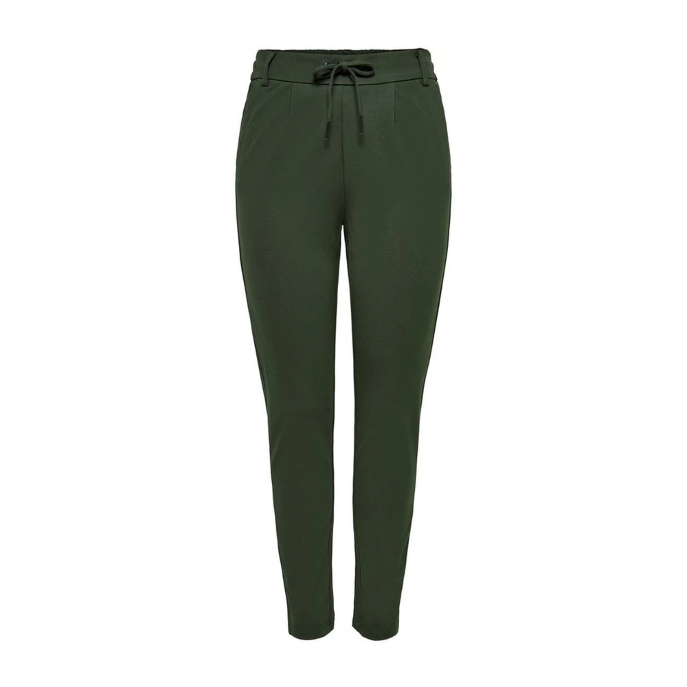 Only Women's Green Trousers Poptrash Life Easy Pant - Image 3