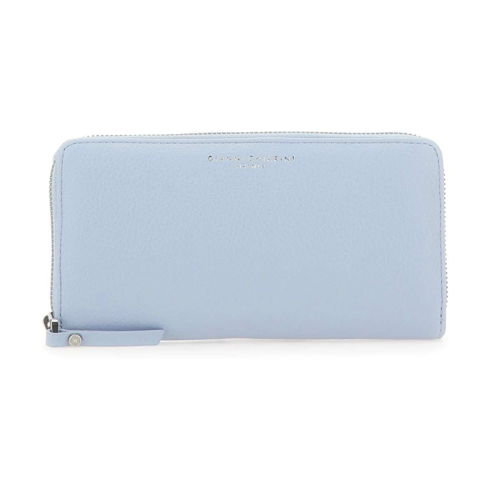 Gianni Chiarini Women's Blue Grain Wallet - Wallets & Cardholders - One Size - Accessories