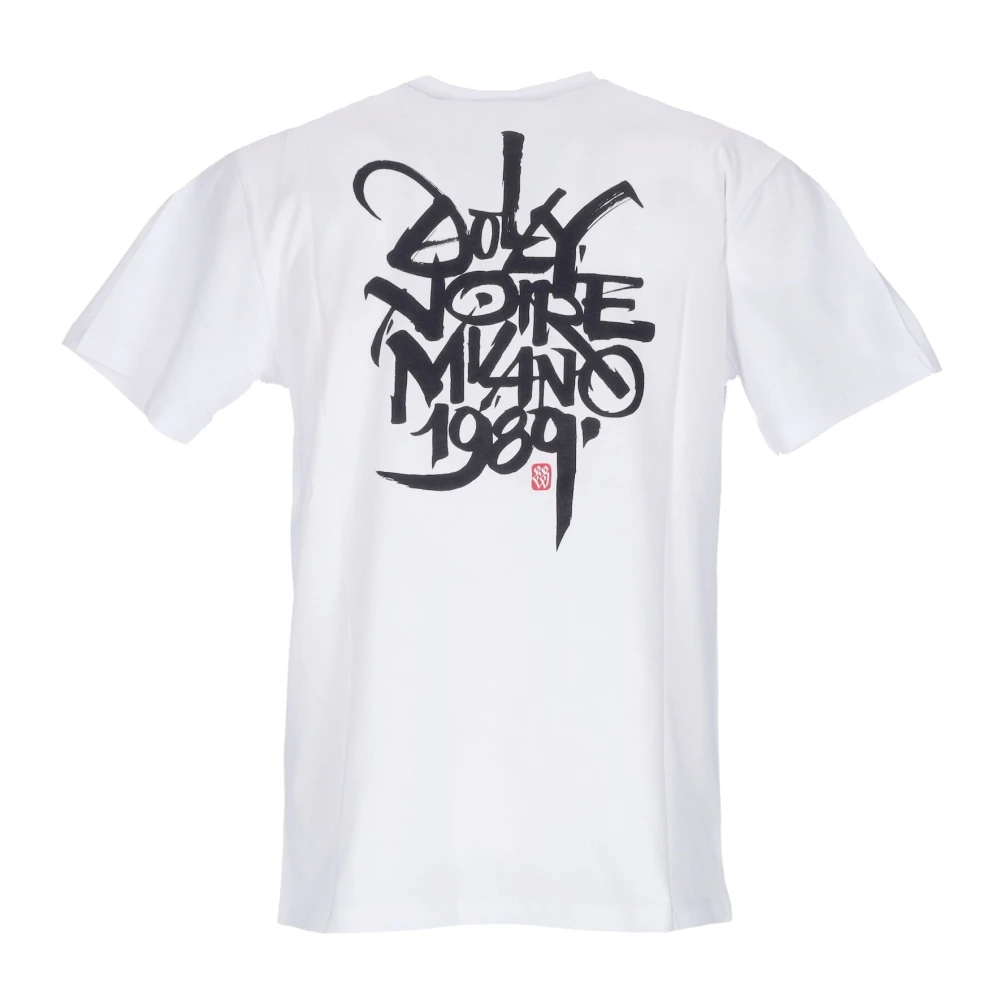 Dolly Noire Grafische Print Crew Neck T-Shirt White Heren