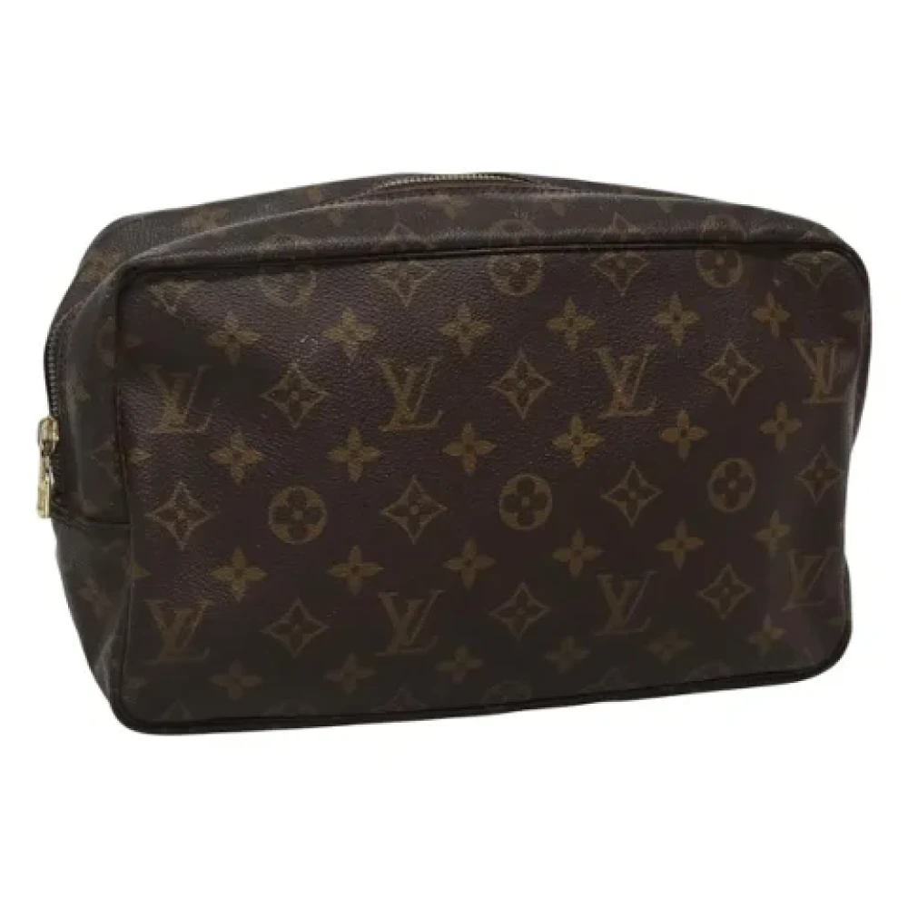 Louis Vuitton Vintage Pre-owned Canvas clutches Brown Dames
