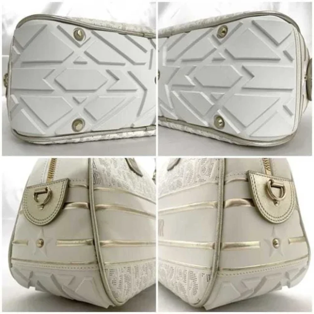 Dior Vintage Pre-owned Fabric dior-bags Gray Dames