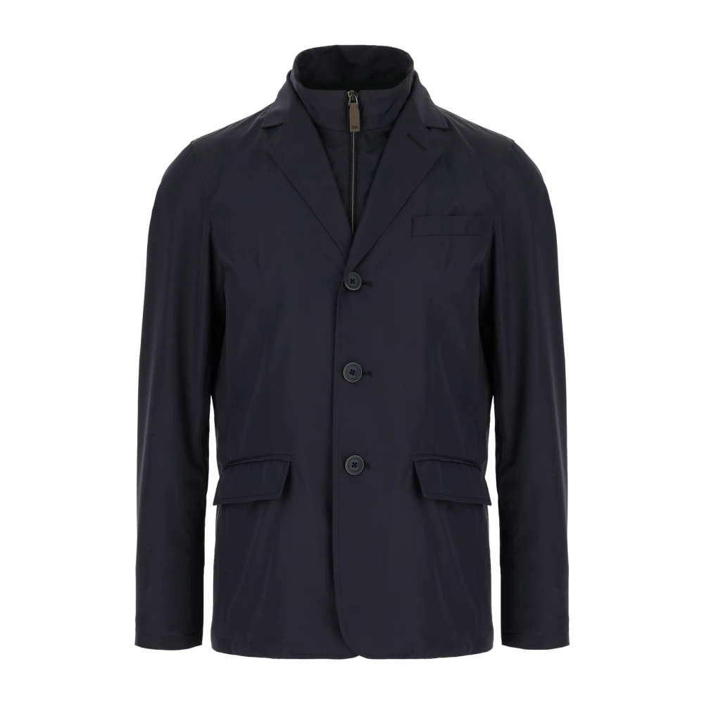 Herno Blazer Blue Heren