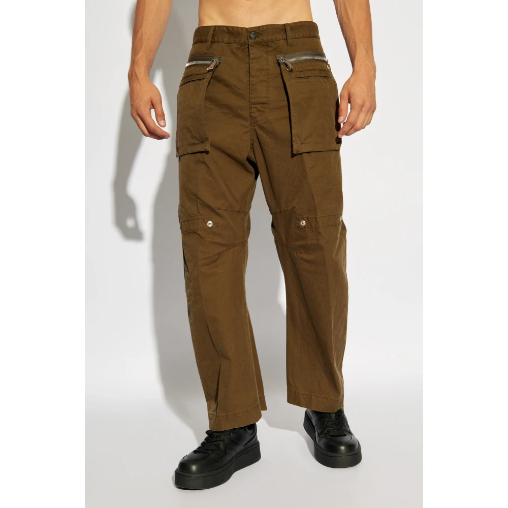 Dsquared2 Broek met zakken Green Heren
