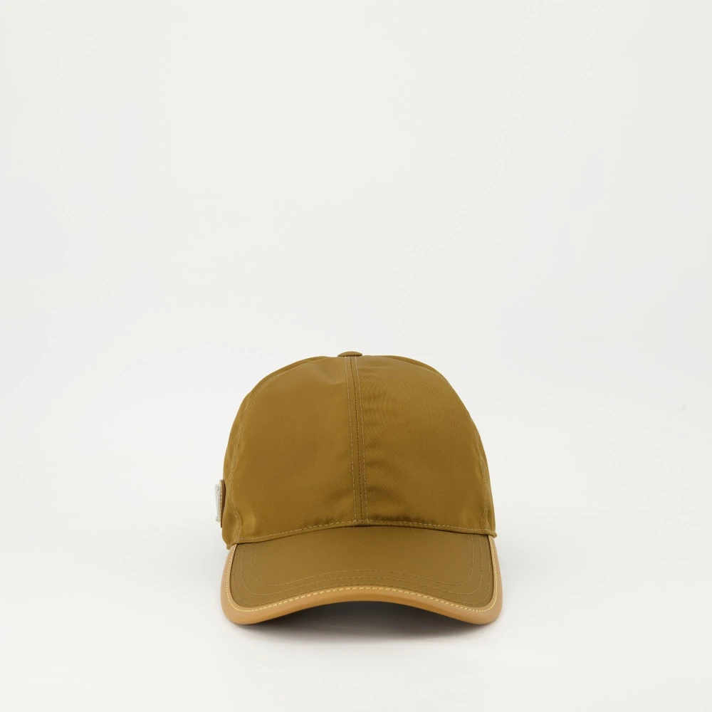 Prada Re-Nylon Cap Green Heren