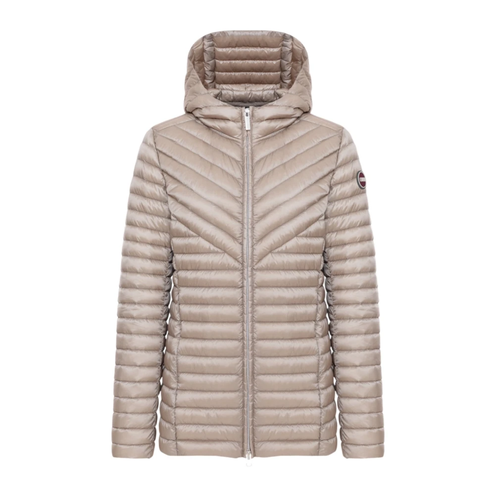 Colmar Women's Beige Winter Jackets, M, Piumino Lungo Leggero