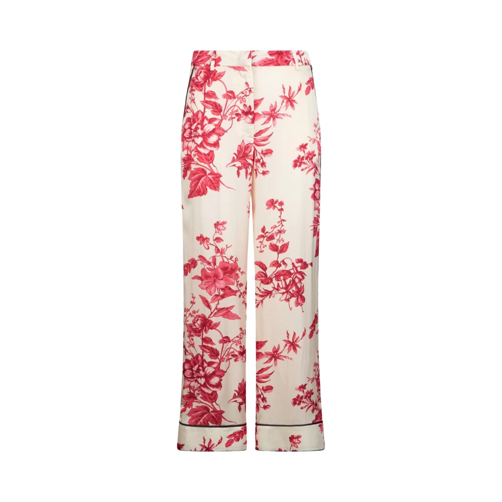 Liu Jo Vrouw Roze Broeken Dames, M, Wide Broeken